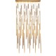 Candeeiro de Tecto Living Vegas Deluxe Dourado LED