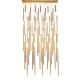 Candeeiro de Tecto Living Vegas Deluxe Dourado LED