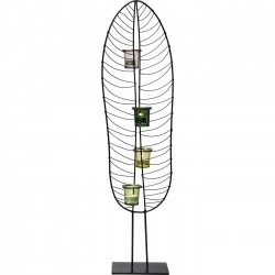 Porta velas Leaf Wire 86cm