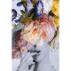 Quadro c/ moldura Flower Lady Pastel 152x117cm