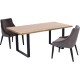 Mesa Jackie Oak Preto 160x80