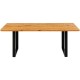 Mesa Symphony Oak Preto 160x80