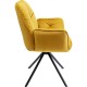 Cadeira de braços Mila Amarela