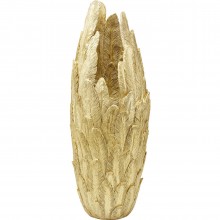 Vaso Feathers Dourado 80cm
