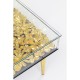 Mesa de Centro Gold Flowers 120x60cm