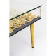 Mesa de Centro Gold Flowers 120x60cm