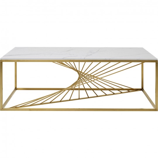 Mesa de Centro Art Marble vidro 140x70cm