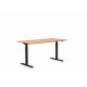 Desk Office Smart Black Beech 160x80