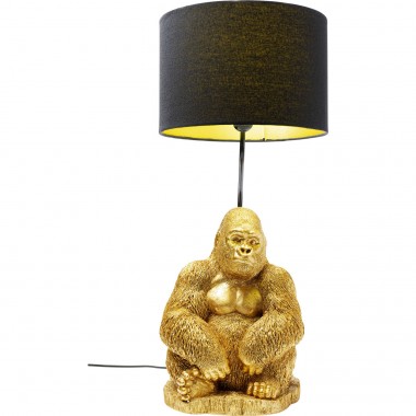 Candeeiro de Mesa Monkey Gorilla Gold