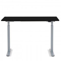 Secretária Smart Cinza/Preta 120x70