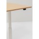 Secretária Smart Branco/Faia 160x80cm