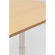 Secretária Smart Branco/Faia 160x80cm