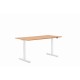 Secretária Smart Branco/Faia 160x80cm