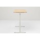 Secretária Smart Branco/Faia 160x80cm