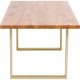 Mesa Jackie Oak Brass 200x100