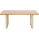 Mesa Jackie Oak Brass 160x80