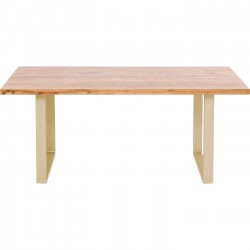 Mesa Jackie Oak Brass 160x80