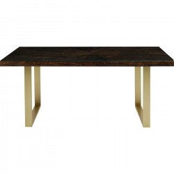 Mesa Conley Brass 160x80 cm