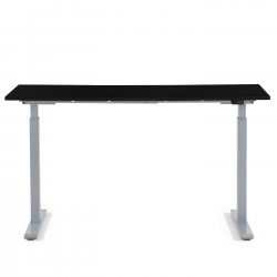 Secretária Smart Cinza/Preta 140x60
