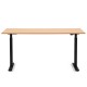 Desk Office Smart Black Beech 160x80