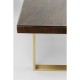 Mesa Conley Brass 160x80 cm