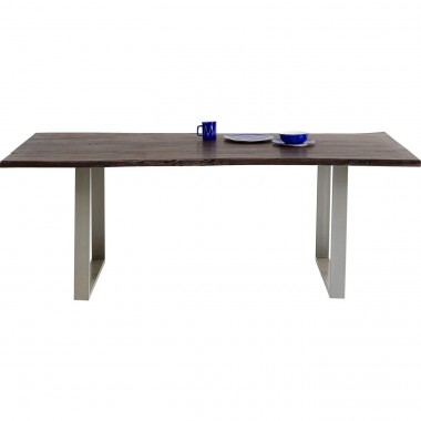 Mesa Harmony Dark Prateado 180x90