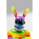 Objeto Decorativo Sitting Rabbit Rainbow 80cm