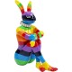 Objeto Decorativo Sitting Rabbit Rainbow 80cm