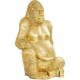Deco Figurine Gorilla Dourado XXL 249cm