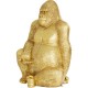 Deco Figurine Gorilla Dourado XXL 249cm