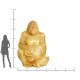 Deco Figurine Gorilla Dourado XXL 249cm
