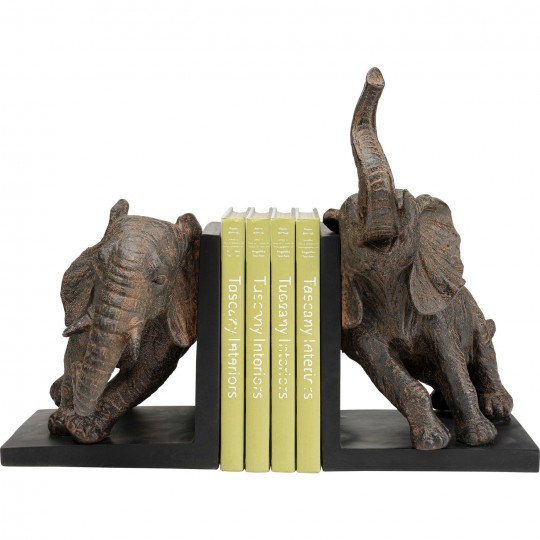 Aparador de Livros Elephants 25cm (conjunto de 2)