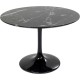Mesa Solo Marble Preto Ø 110cm