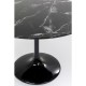 Mesa Solo Marble Preto Ø 110cm