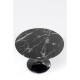 Mesa Solo Marble Preto Ø 110cm