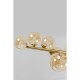 Candeeiro de Teto Scala Balls Dourado 150cm