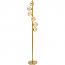Candeeiro de Chão Scala Balls Dourado 160cm