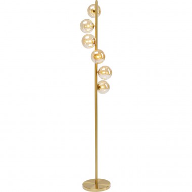 Candeeiro de Chão Scal Balls Dourado 160cm