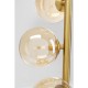 Candeeiro de Chão Scal Balls Dourado 160cm