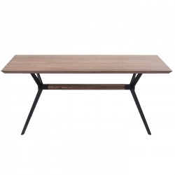 Mesa Downtown Nogueira 180x90cm