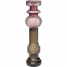 Candelabro Marvelous Duo Violeta Cinza 49cm