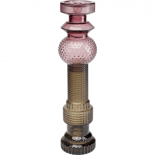 Candelabro Marvelous Duo Violeta Cinza 49cm-52268 (7)