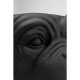 Vaso de plantas Decorativo Bulldog Preto