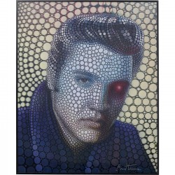 Quadro com Moldura 3D King 70x57cm