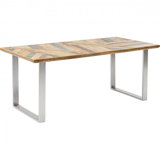Mesa Abstract cromada 180x90cm 