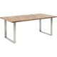 Mesa Stars cromada 180x90 cm 