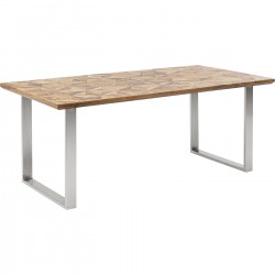 Mesa Stars cromada 180x90 cm