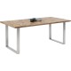 Mesa Stars cromada 180x90 cm 