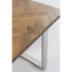 Mesa Parquet cromada 180x90cm