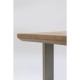 Mesa Parquet prateada 180x90 cm